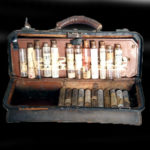 1900s-leather-medical-bag-and-contents